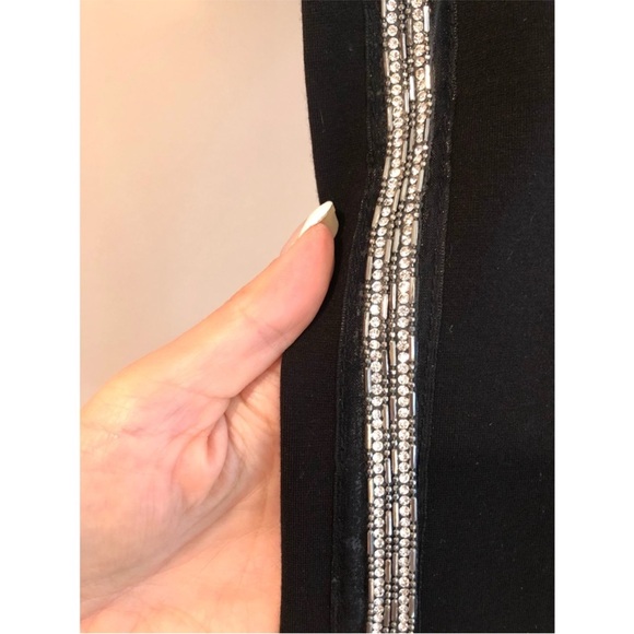 ZARA Leggings with Side Stripe Ryhinstone - Picture 5 of 7